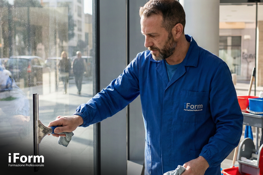 Corso di aggiornamento sulla sicurezza nei luoghi di lavoro per addetti alle pulizie nel settore uffici (rischio basso)