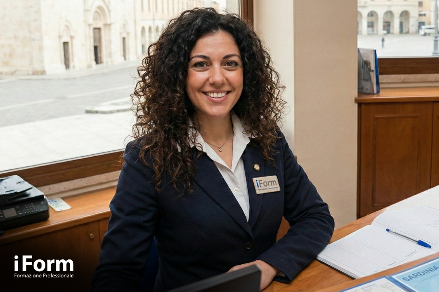 Corso di formazione specifico per la sicurezza dei lavoratori (Rischio basso) per Receptionist nel settore turistico